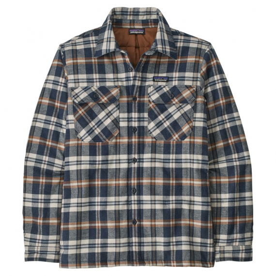 Patagonia M\'s Insulated Org Cotton MW Fjord Flannel Shirt FINN in the group Clothes & Shoes / Clothing / Shirts at Sportfiskeprylar.se (20385-FINN-Sr)