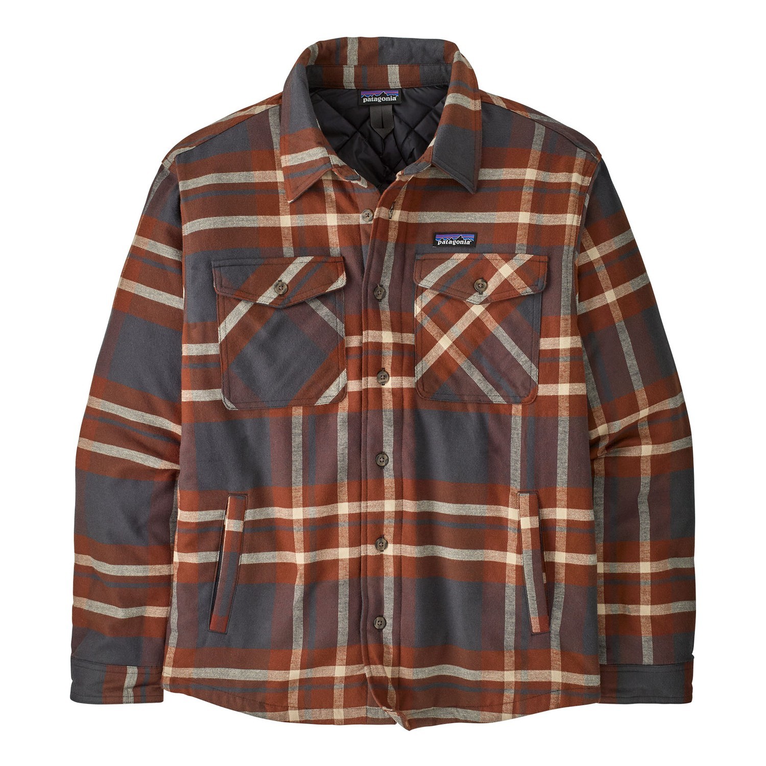 Patagonia M\'s LW Insulated Fjord Flannel Shirt AIBL in the group Clothes & Shoes / Clothing / Jackets / Shell Jackets at Sportfiskeprylar.se (20386-AIBL-Sr)