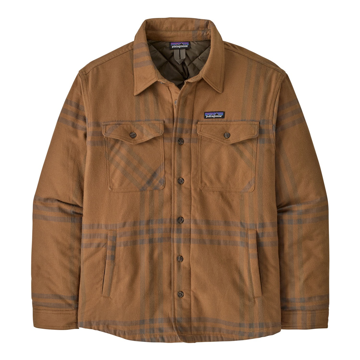 Patagonia M\'s LW Insulated Fjord Flannel Shirt DEBN in the group Clothes & Shoes / Clothing / Jackets / Shell Jackets at Sportfiskeprylar.se (20386-DEBN-Sr)