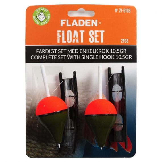 Fladen Slotted Bung Float Set 10.5g (2-pack) in the group Hooks & Terminal Tackle / Floats at Sportfiskeprylar.se (21-5103)