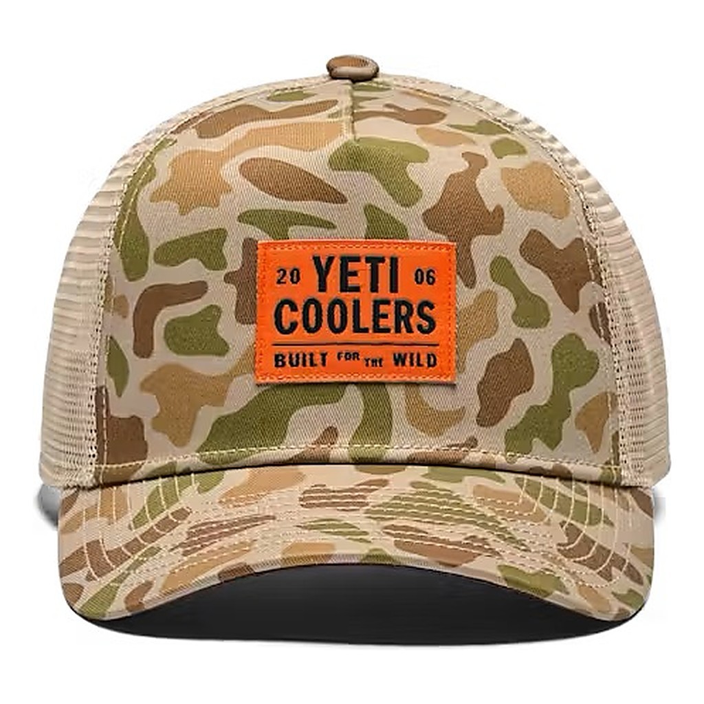 Yeti Coolers Camo Trucker Hat in the group Clothes & Shoes / Caps & Headwear / Caps / Trucker Caps at Sportfiskeprylar.se (21023008809)