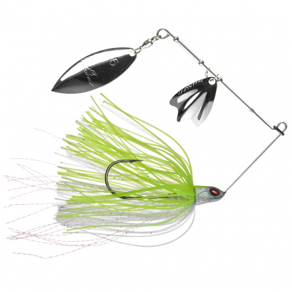 Daiwa Prorex Double Blade Spinnerbait 21g SC PEARL CHART in the group Lures / Spinnerbaits at Sportfiskeprylar.se (211125)