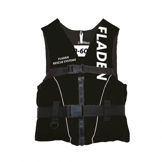 Fladen Sailing Vest Classic II Black - S (30-50kg) in the group Clothes & Shoes / Flotation Clothing / Life Jackets / Sailing Life Jackets at Sportfiskeprylar.se (22-721-S)
