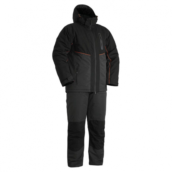 Fladen Thermal Suit Authentic Grey/Black in the group Clothes & Shoes / Clothing / Fishing Suits at Sportfiskeprylar.se (22-8285-Sr)