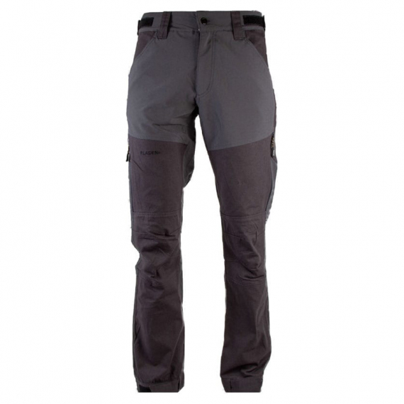 Fladen Trousers Authentic 3.0 4-Way Stretch, Grey/Black - S in the group Clothes & Shoes / Clothing / Pants / Outdoor Pants at Sportfiskeprylar.se (22-82992-S)