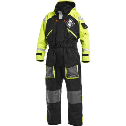Fladen flotation suit 845XY Black/Yellow M in the group Clothes & Shoes / Flotation Clothing / Flotation Suits at Sportfiskeprylar.se (22-845XY-M)