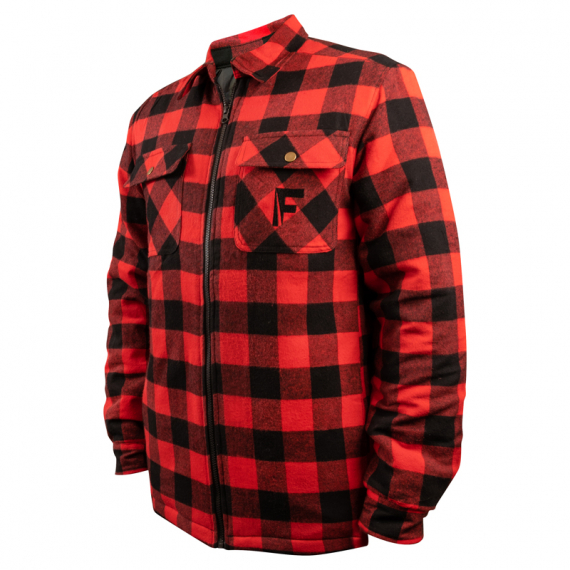 Fladen Forest Shirt Insulated Red/Black in the group Clothes & Shoes / Clothing / Shirts at Sportfiskeprylar.se (22-84841-Sr)