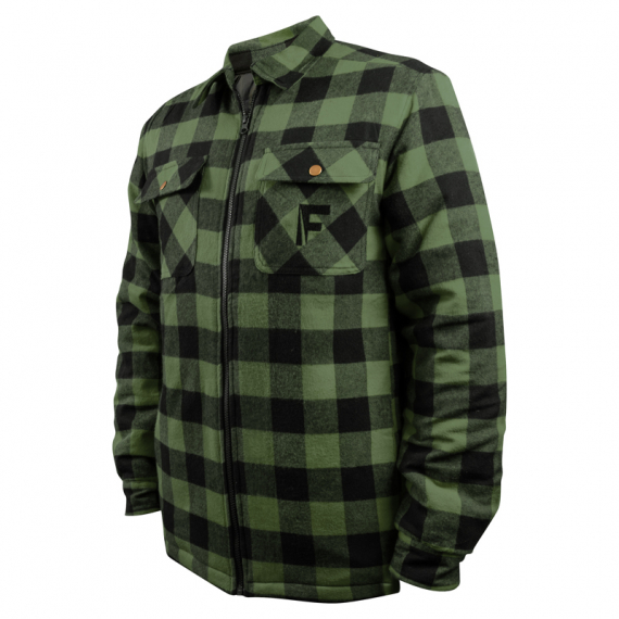 Fladen Forest Shirt Insulated Green/Black in the group Clothes & Shoes / Clothing / Shirts at Sportfiskeprylar.se (22-84842-Sr)