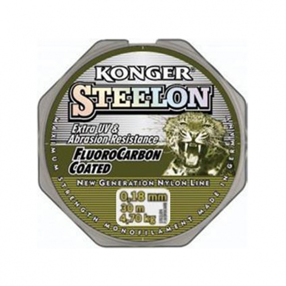 Konger Icefishing Line Steelon Fluoro 30m - 0.12mm