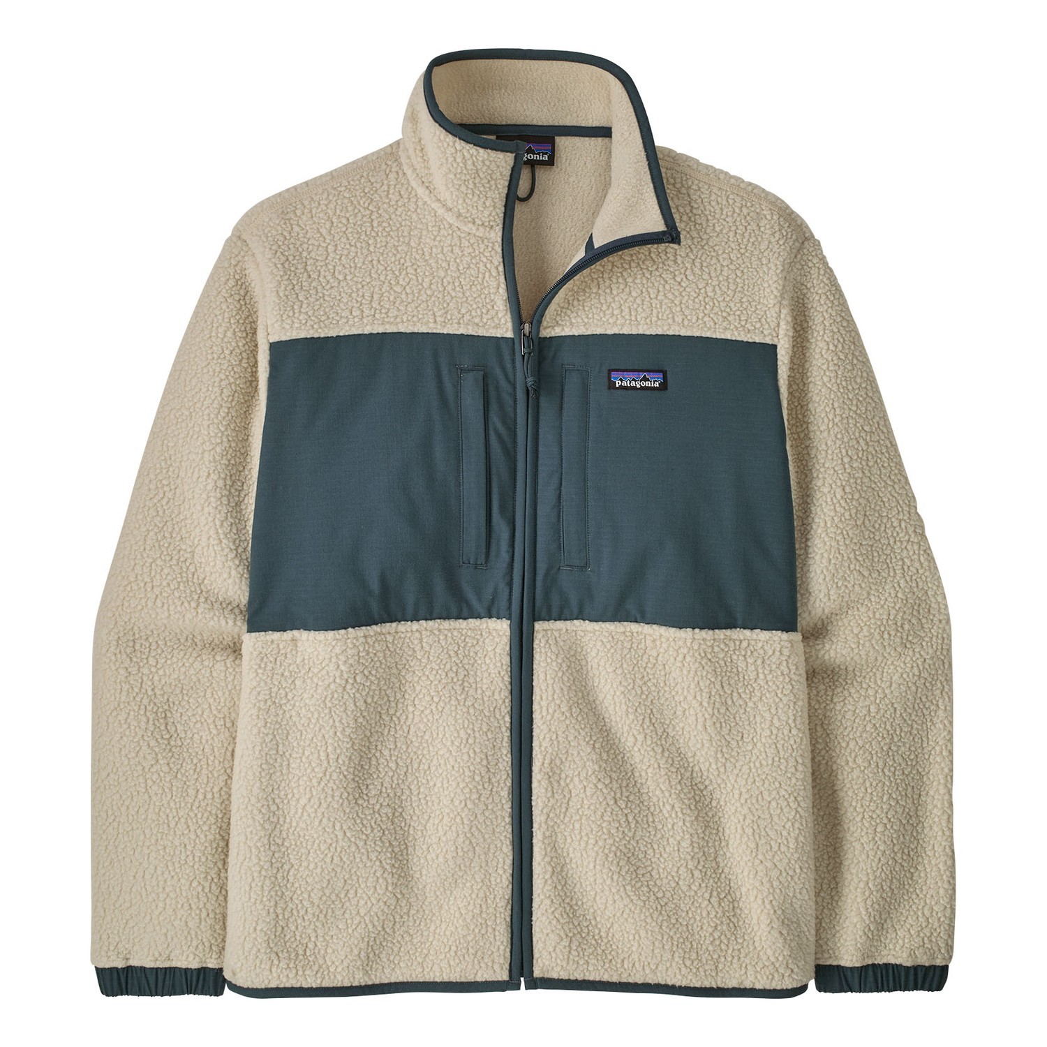 Patagonia M\'s Retro Pile Patch Jacket PLCN in the group Clothes & Shoes / Clothing / Jackets / Fleece Jackets at Sportfiskeprylar.se (22780-PLCN-Sr)