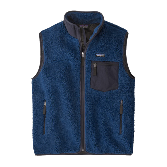 Patagonia M\'s Classic Retro-X Vest Clement Blue in the group Clothes & Shoes / Clothing / Vests / Everyday Vests at Sportfiskeprylar.se (23049-CLMB-Sr)