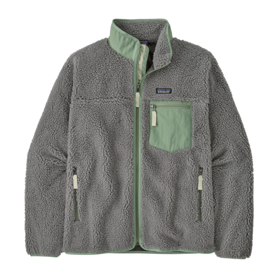 Patagonia M\'s Classic Retro-X Jacket Forever Grey in the group Clothes & Shoes / Clothing / Jackets / Fleece Jackets at Sportfiskeprylar.se (23057-FEGY-Sr)
