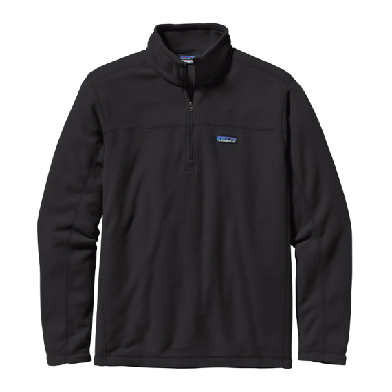 Patagonia M\'s Micro D P/O Black in the group Clothes & Shoes / Clothing / Sweaters / Fleece sweaters at Sportfiskeprylar.se (26176-BLK-Lr)