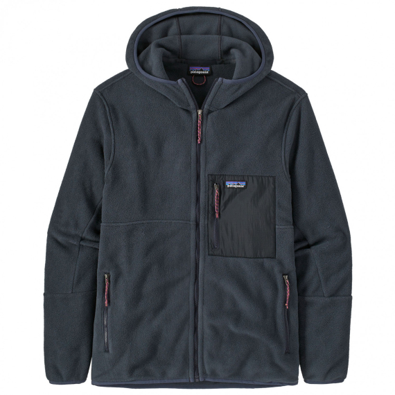 Patagonia M\'s Microdini Hoody Pitch Blue in the group Clothes & Shoes / Clothing / Jackets / Fleece Jackets at Sportfiskeprylar.se (26210-PIBL-Sr)