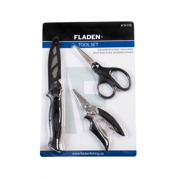 Fladen Tool Set Plier, Scissors, Pocket Knife in the group Tools & Accessories / Pliers & Scissors at Sportfiskeprylar.se (28-17-25)