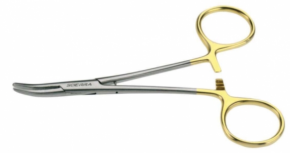 Scierra Forceps 5.5\'\' Curved in the group Tools & Accessories / Pliers & Scissors / Forceps at Sportfiskeprylar.se (28183)