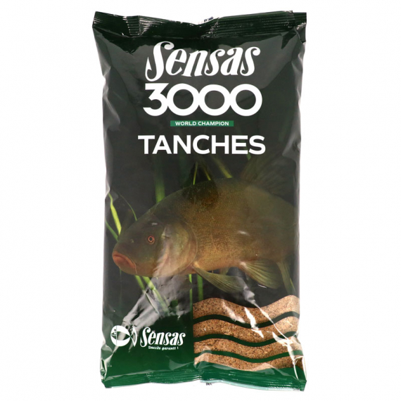 Sensas 3000 Tanches 1kg in the group Lures / Boilies, Hook Baits & Groundbait / Groundbait / Groundbait at Sportfiskeprylar.se (29-00781)