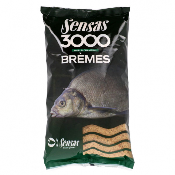 Sensas 3000 Bremes 1kg in the group Lures / Boilies, Hook Baits & Groundbait / Groundbait / Groundbait at Sportfiskeprylar.se (29-00971)