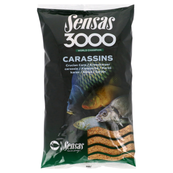Sensas 3000 Carassins 1kg in the group Lures / Boilies, Hook Baits & Groundbait / Groundbait / Groundbait at Sportfiskeprylar.se (29-10831)