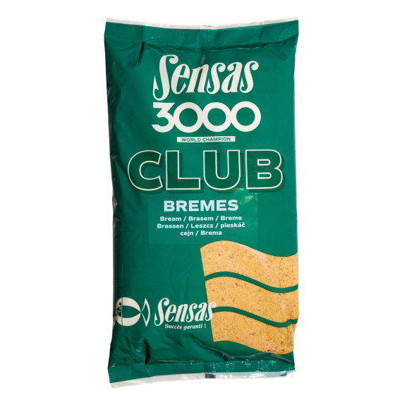 Sensas 3000 Club Bream 2,5kg in the group Lures / Boilies, Hook Baits & Groundbait / Groundbait at Sportfiskeprylar.se (29-10853)