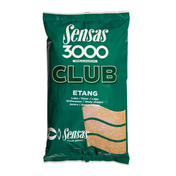 Sensas 3000 Club Lake 1kg in the group Lures / Boilies, Hook Baits & Groundbait / Groundbait / Groundbait at Sportfiskeprylar.se (29-10871)