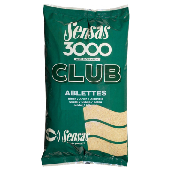 Sensas 3000 Club Ablettes 1kg in the group Lures / Boilies, Hook Baits & Groundbait / Groundbait / Groundbait at Sportfiskeprylar.se (29-10891)