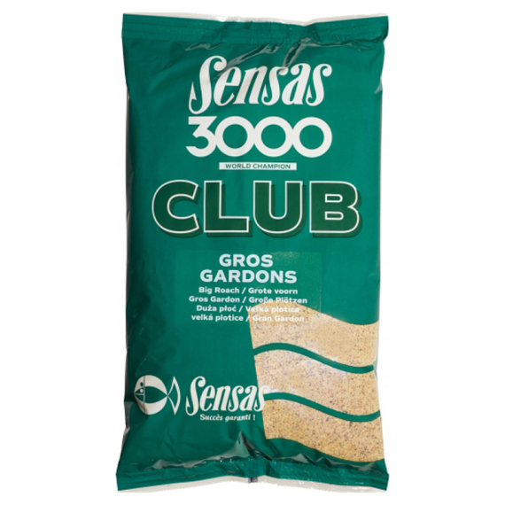 Sensas 3000 Club Gros Gardons 2,5kg in the group Lures / Boilies, Hook Baits & Groundbait / Groundbait / Groundbait at Sportfiskeprylar.se (29-11323)