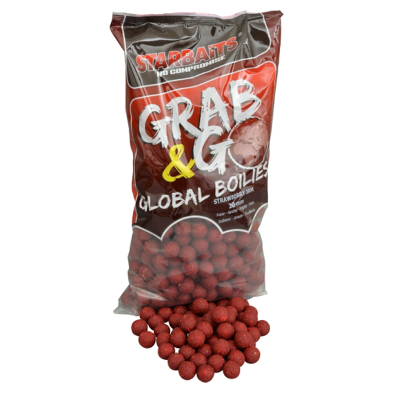 Starbaits G&G Global Boilies Strawberry Jam 2,5kg in the group Lures / Boilies, Hook Baits & Groundbait / Boilies at Sportfiskeprylar.se (29-16826r)