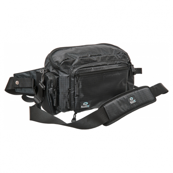 Illex Fat Hip Bag Black in the group Storage / Tackle Bags / Hip packs at Sportfiskeprylar.se (29-30801)