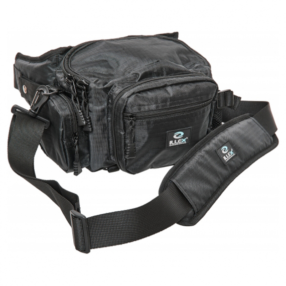 Illex Hip Bag Black in the group Storage / Tackle Bags / Hip packs at Sportfiskeprylar.se (29-30817)