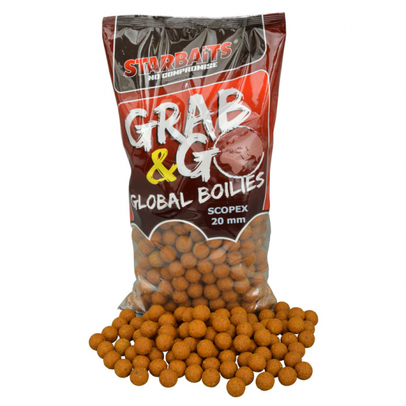 Starbaits G&G Global Boilies 2,5kg Halibut 20Mm in the group Lures / Boilies, Hook Baits & Groundbait / Boilies at Sportfiskeprylar.se (29-64685)