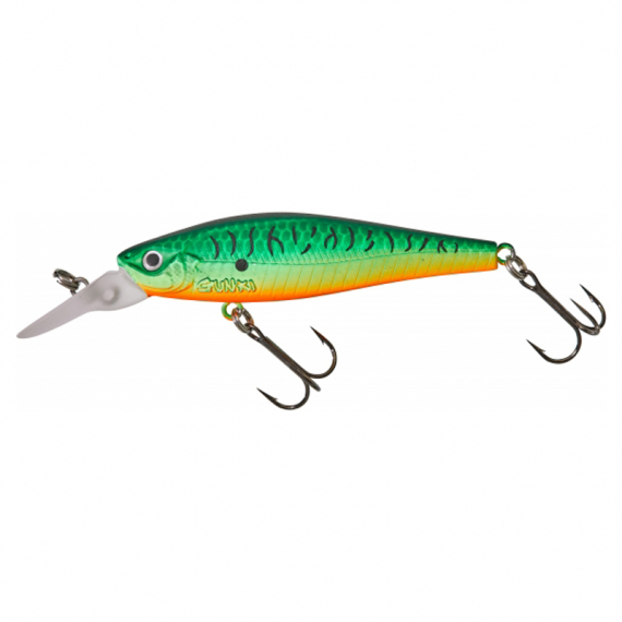 Gunki Gamera 72 SP MR Twitch - Mat Fire Tiger in the group Lures / Crankbaits / Twitchbaits at Sportfiskeprylar.se (29-71009)