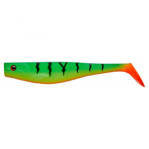 Illex Dexter Shad 200, 17,5cm - Fire Tiger in the group Lures / Softbaits / Pike Softbaits at Sportfiskeprylar.se (29-77479)