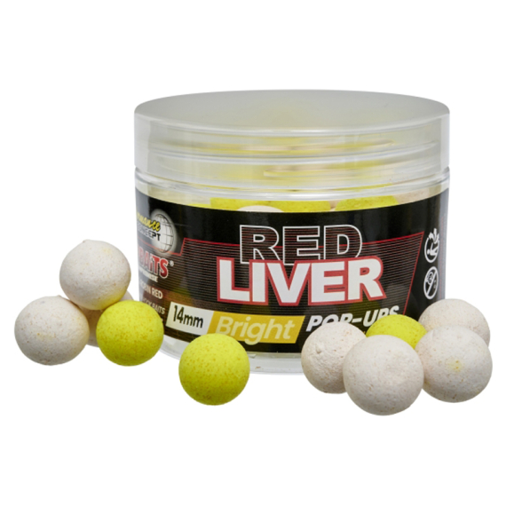 Starbaits PC Red Liver Bright Pop Up in the group Lures / Boilies, Hook Baits & Groundbait / Popups at Sportfiskeprylar.se (29-82417r)