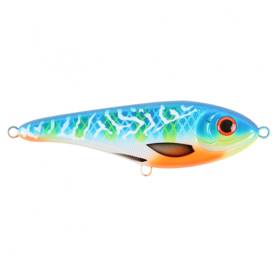 Buster Jerk, shallow, 15cm, 66g - Blue Fire in the group Lures / Jerkbaits at Sportfiskeprylar.se (29-EG048S-CWC001)