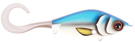 TrueGlide Guppie Jr Shallow, 11cm, 58gr - Blue Heaven - Pearl White in the group Lures / Tail baits & Hybrid baits at Sportfiskeprylar.se (29-EG208AS-TR009)