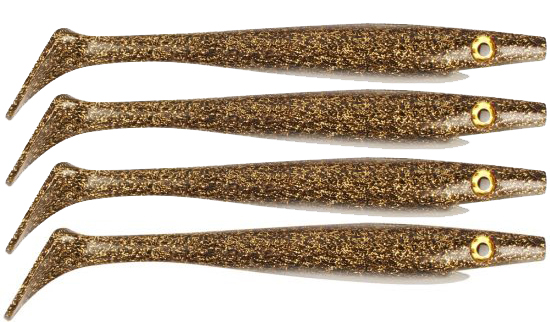 Pig Shad 15cm Nano Size (4-pack) - Retriver in the group Lures / Softbaits / Pike Softbaits at Sportfiskeprylar.se (29-SP172D-111)