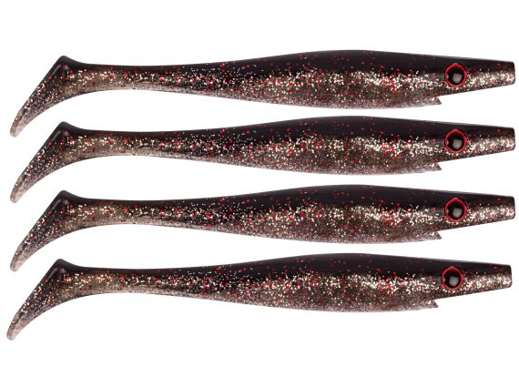 Pig Shad Nano 15 cm (4-pack) in the group Lures / Softbaits / Pike Softbaits at Sportfiskeprylar.se (29-SP172Dr)