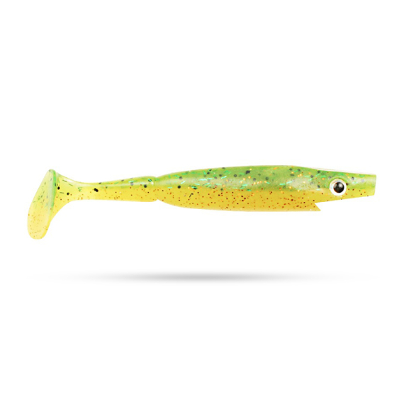 Piglet Shad 10cm (6-pack) - Fire Perch in the group Lures / Softbaits / Perch Softbaits & Zander Softbaits at Sportfiskeprylar.se (29-SP172E-C015)