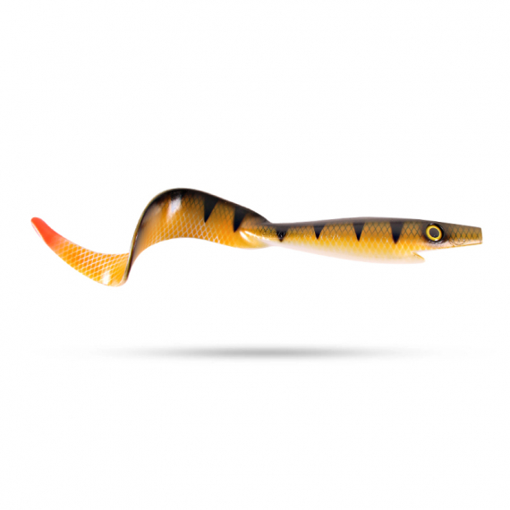 Giant Pig Tail, 40cm, 150g - Natural Perch OB in the group Lures / Softbaits / Pike Softbaits at Sportfiskeprylar.se (29-SP172K-140)