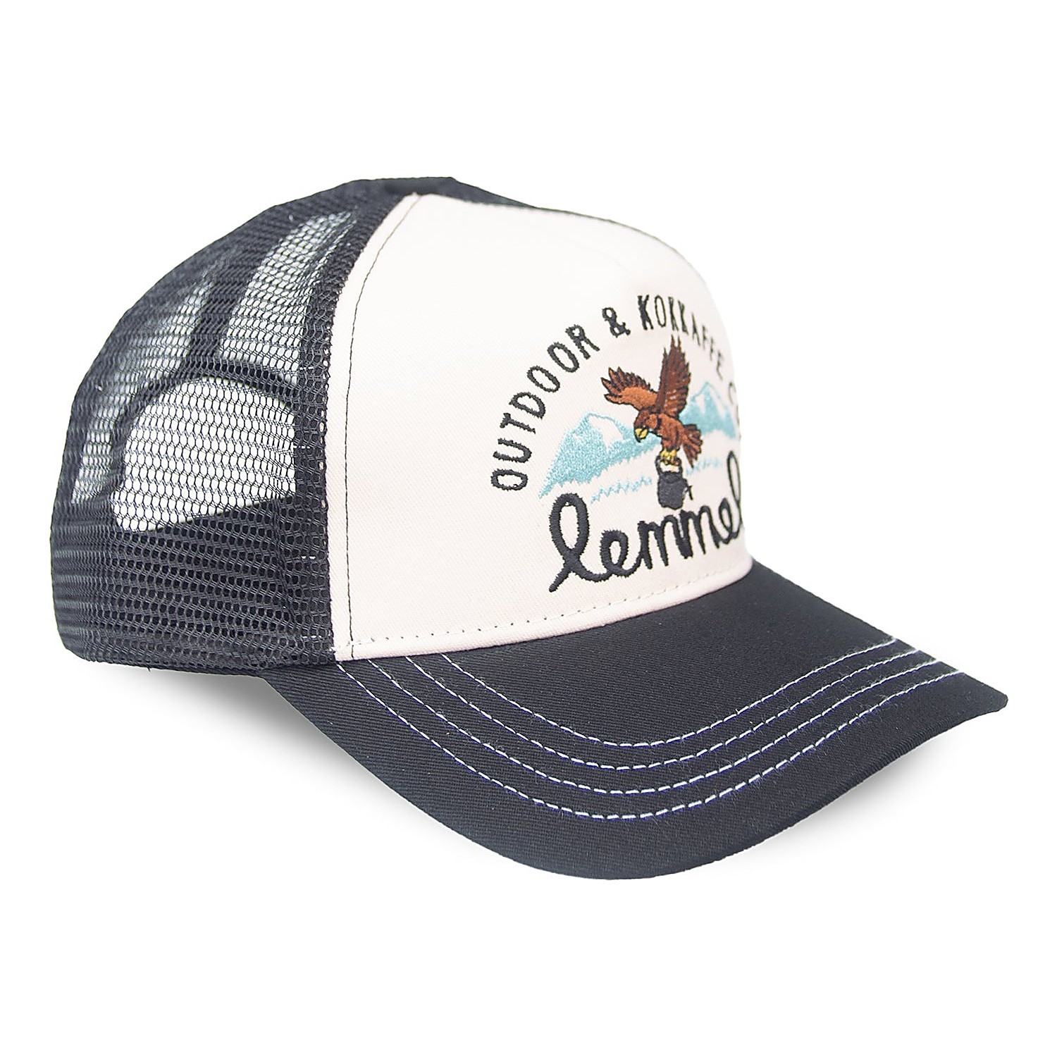 Lemmel Trucker Cap Keep on Truckin Mama White/Black in the group Clothes & Shoes / Caps & Headwear / Caps at Sportfiskeprylar.se (3020202-5432)