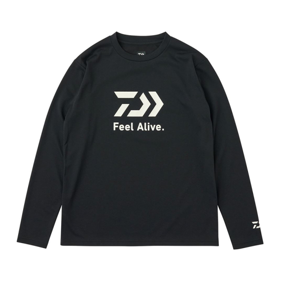 Daiwa Clean Ocean Long Sleeve Shirt Black in the group Clothes & Shoes / Clothing / Sweaters / Long-sleeved T-shirts at Sportfiskeprylar.se (32-224520r)