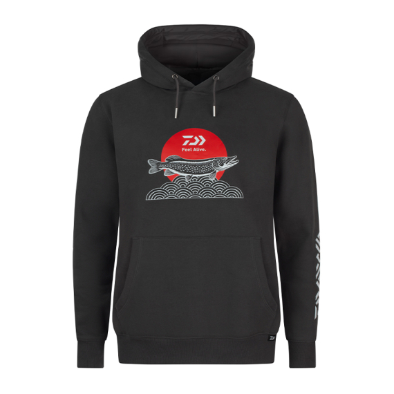 Daiwa Hoodie Japan Pike in the group Clothes & Shoes / Clothing / Sweaters / Hoodies at Sportfiskeprylar.se (32-228617r)