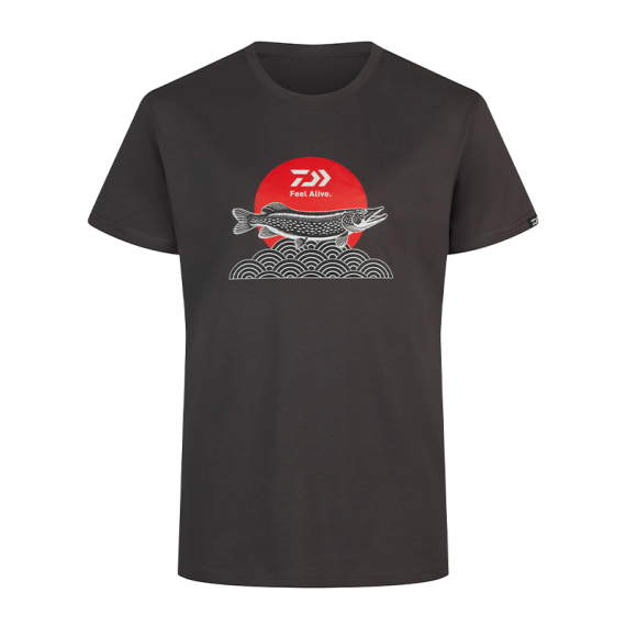 Daiwa T-Shirt Japan Pike in the group Clothes & Shoes / Clothing / T-shirts at Sportfiskeprylar.se (32-228621r)