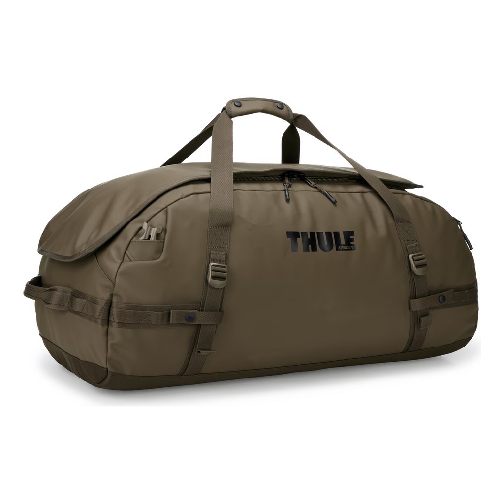 Thule Chasm Recycled Duffel 90L - Deep Khaki in the group Storage / Duffelbags at Sportfiskeprylar.se (3205597)