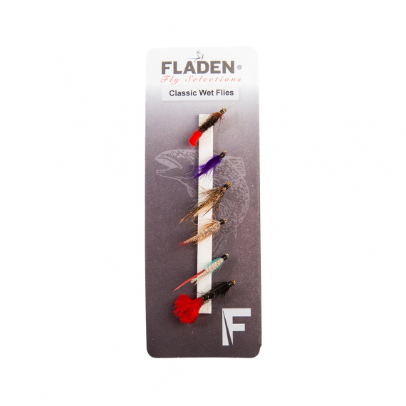 Fladen Maxximus Flies 5-pack Classic Wet in the group Lures / Flies / Fly Kits at Sportfiskeprylar.se (34-2009)