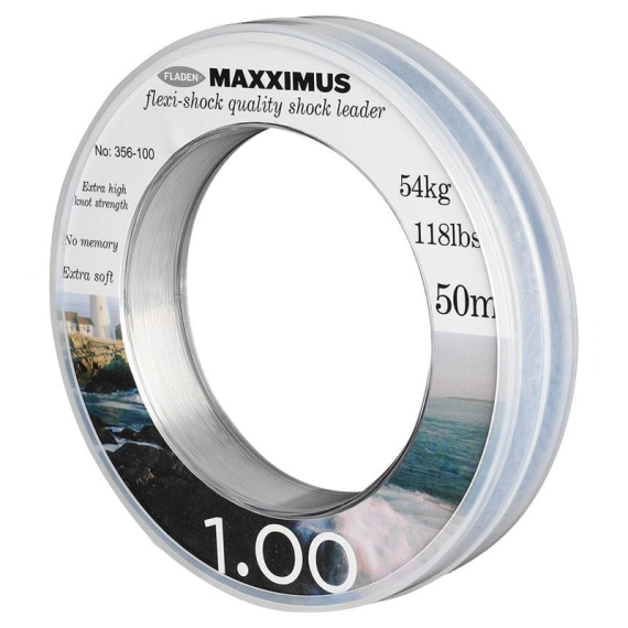 Fladen Maxximus Flexi-Shock Leader 50m in the group Hooks & Terminal Tackle / Leaders & Leader Materials / Leader Materials / Leader Material Monofilament at Sportfiskeprylar.se (356-100r)