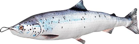 Mjukisdjur Lax (Fladen) in the group Other / Soft Fish Toys & Trophy Fish at Sportfiskeprylar.se (36-5003)