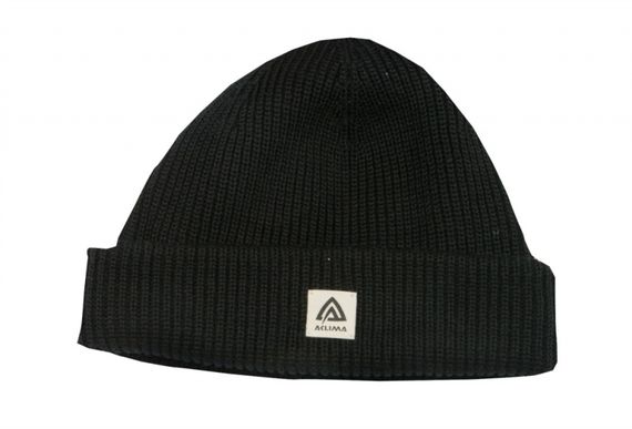 Aclima Forester Cap Unisex Jetset Black One size in the group Clothes & Shoes / Caps & Headwear / Beanies & Hats at Sportfiskeprylar.se (361033001-20)