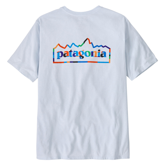 Patagonia M\'s Unity Fitz Responsibili-Tee White in the group Clothes & Shoes / Clothing / T-shirts at Sportfiskeprylar.se (37768-WHI-Sr)